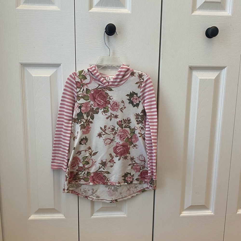 Girls Pink Vanilla Hoodie sz 5
